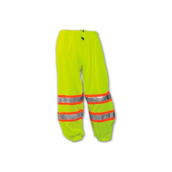 Tingley Tingley P70032 Class E Two-Tone Pants, Fluorescent Lime, Polyester Mesh, 2XL/3XL P70032.2X-3X - main